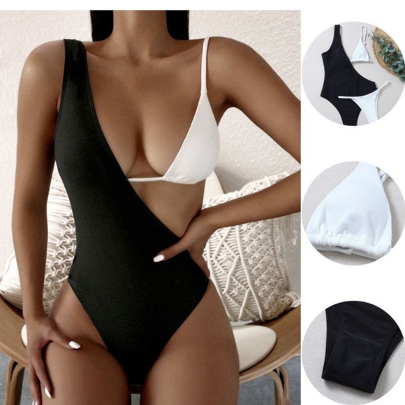 Shein 3 pcs swimsuit - Picture 1 of 7